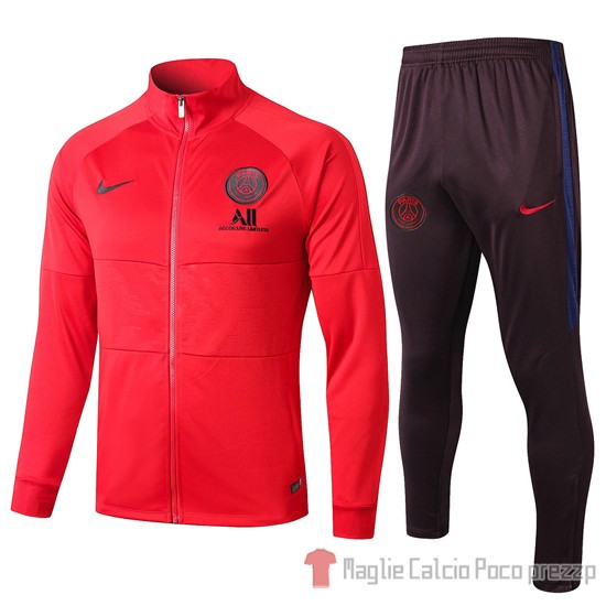 Tuta da Track Paris Saint-Germain 2019/2020 Rosso - Clicca l'immagine per chiudere